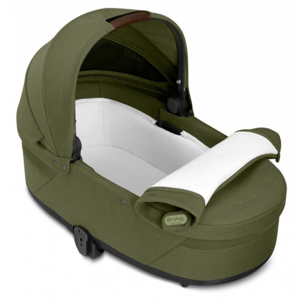 Cybex Balios S Lux 2025 - дитяча коляска 2в1, всесезонний візок, з великими колесами, телескопічне регулювання ручки, великий кошик до 10 кг • TPE Moss Green Cybex Balios S Lux 2025 - дитяча коляска 2в1, всесезонний візок, з великими колесами, телескопічне регулювання ручки, великий кошик до 10 кг • TPE Moss Green
