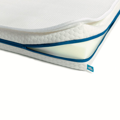 AeroSleep Natural - комплект матрац з дихаючим наматрацником, гіпоалергенний матеріал холодна екопіна • 60x120 см 