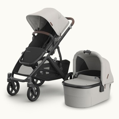 Uppababy Vista V3 - универсальная коляска 2 в 1, двойной и тройной режим, лёгкое складывание • Savannah Uppababy Vista V3 - универсальная коляска 2 в 1, двойной и тройной режим, лёгкое складывание • Savannah