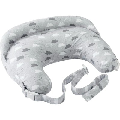 Chicco Boppy Pillow Deluxe - подушка для кормления • Grey (56)