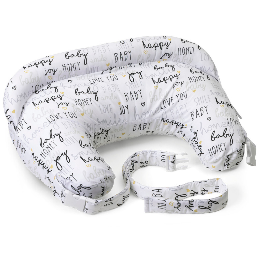 Chicco Boppy Deluxe - подушка для кормления с повышенным бортиком и регулируемым ремнем • Hello Baby