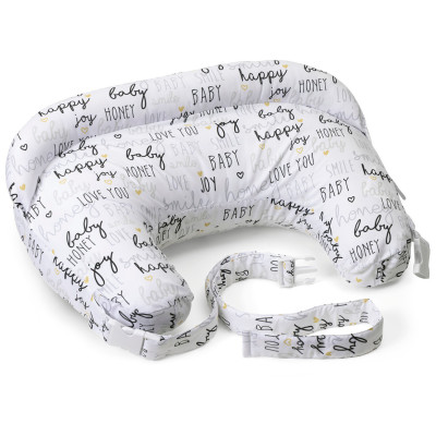 Chicco Boppy Deluxe - подушка для кормления с повышенным бортиком и регулируемым ремнем • Hello Baby