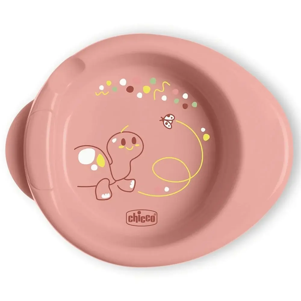 Термоустойчивая тарелка Chicco Warmy Plate оранжевый (16000.15)