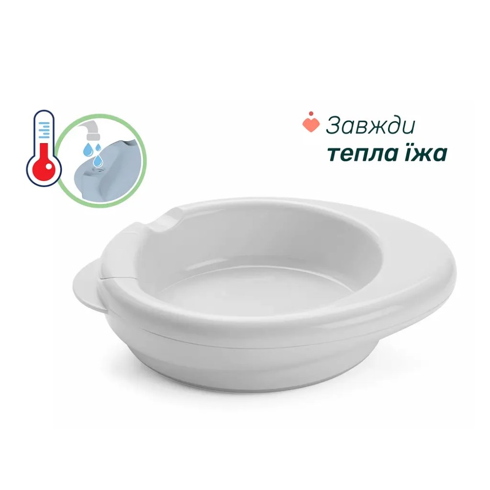 Термоустойчивая тарелка Chicco Warmy Plate голубой (16000.25)