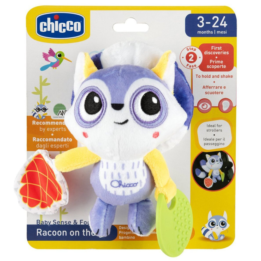 Игрушка-погремушка мягкая Chicco Енот Игрушка-погремушка мягкая Chicco Енот