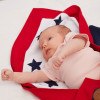 В'язаний плед Ceba Baby Grey Stars 90*90 см (W-812-000-692)