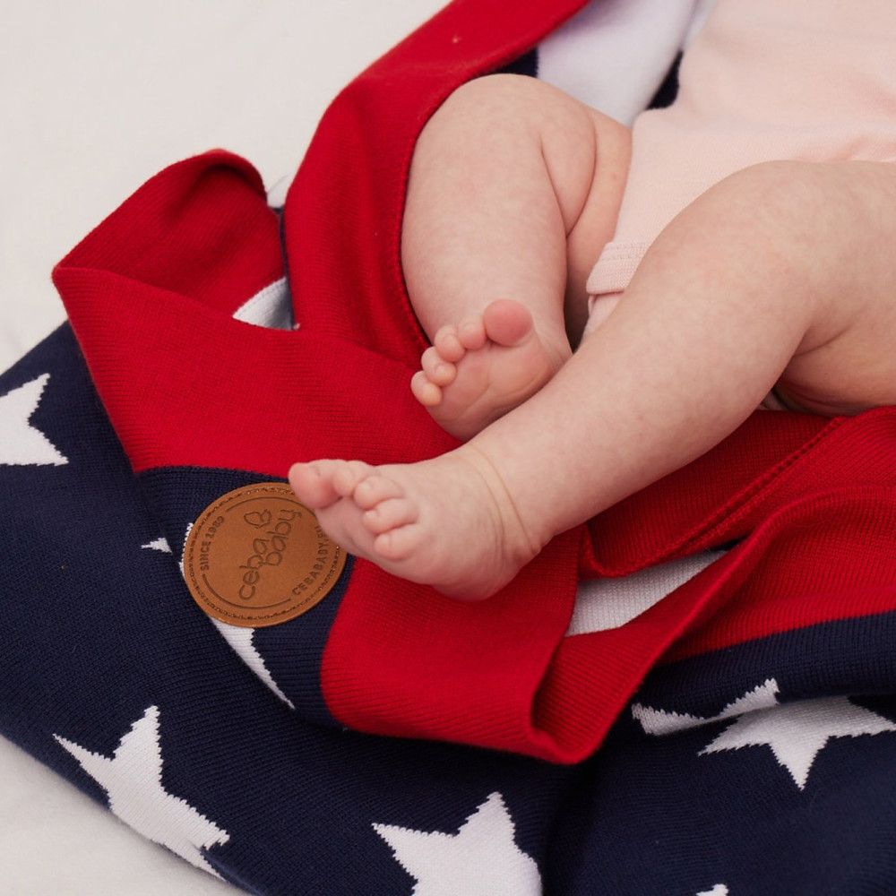 В'язаний плед Ceba Baby Grey Stars 90*90 см (W-812-000-692) В'язаний плед Ceba Baby Grey Stars 90*90 см (W-812-000-692)