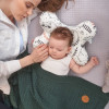 В'язаний плед Ceba Baby Waves Emerald 90*90 см (W-812-110-155)