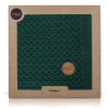 В'язаний плед Ceba Baby Waves Emerald 90*90 см (W-812-110-155)