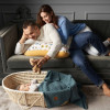 В'язаний плед Ceba Baby Waves Emerald 90*90 см (W-812-110-155)