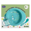 Набор посуды Chicco Set Prima Pappa 6м+ Синий
