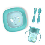 Набор посуды Chicco Set Pappa 12м+ Синий