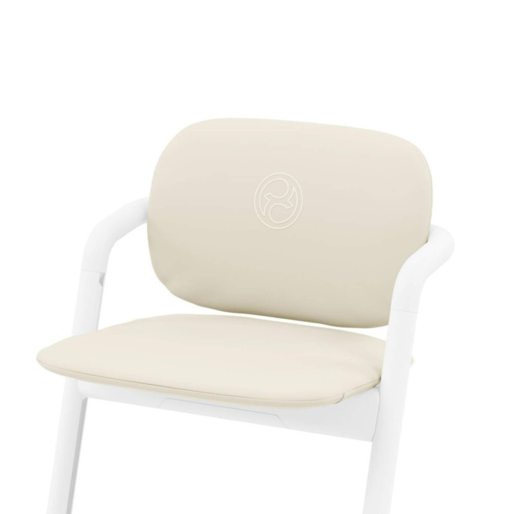 Мягкий вкладыш для стульчика Cybex Lemo Canvas White