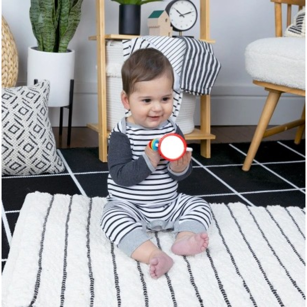 Игрушка-погремушка Cal’s Sensory Shake-up Baby Einstein Игрушка-погремушка Cal’s Sensory Shake-up Baby Einstein