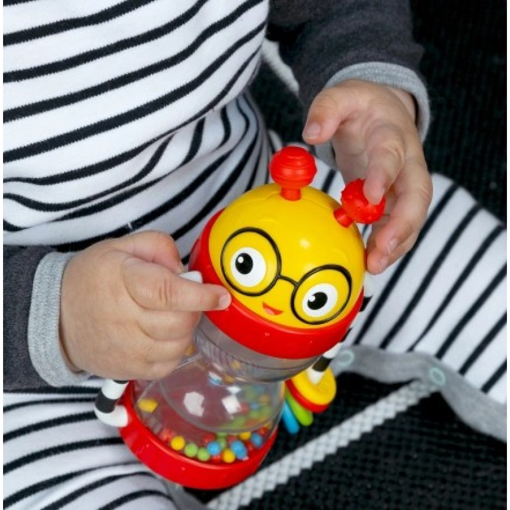 Игрушка-погремушка Cal’s Sensory Shake-up Baby Einstein Игрушка-погремушка Cal’s Sensory Shake-up Baby Einstein