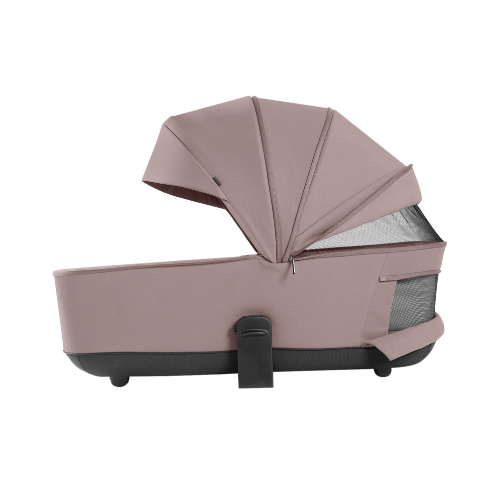 Carrello Ultra CRL-6527 - легкая детская коляска 2в1, термолюлька, телескопическая ручка, регулируемые по высоте люлька и сиденье, с автокреслом для новорожденного Carrello Nova (0 - 15 месяцев / 40 - 87 см)  • Warm Beige