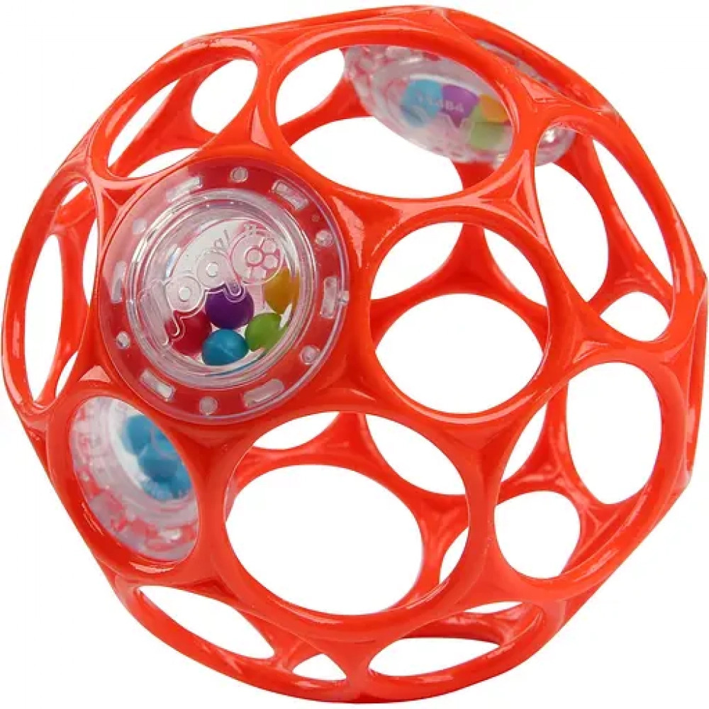 Bright Starts Oball Rattle - іграшка-брязкальце • Red