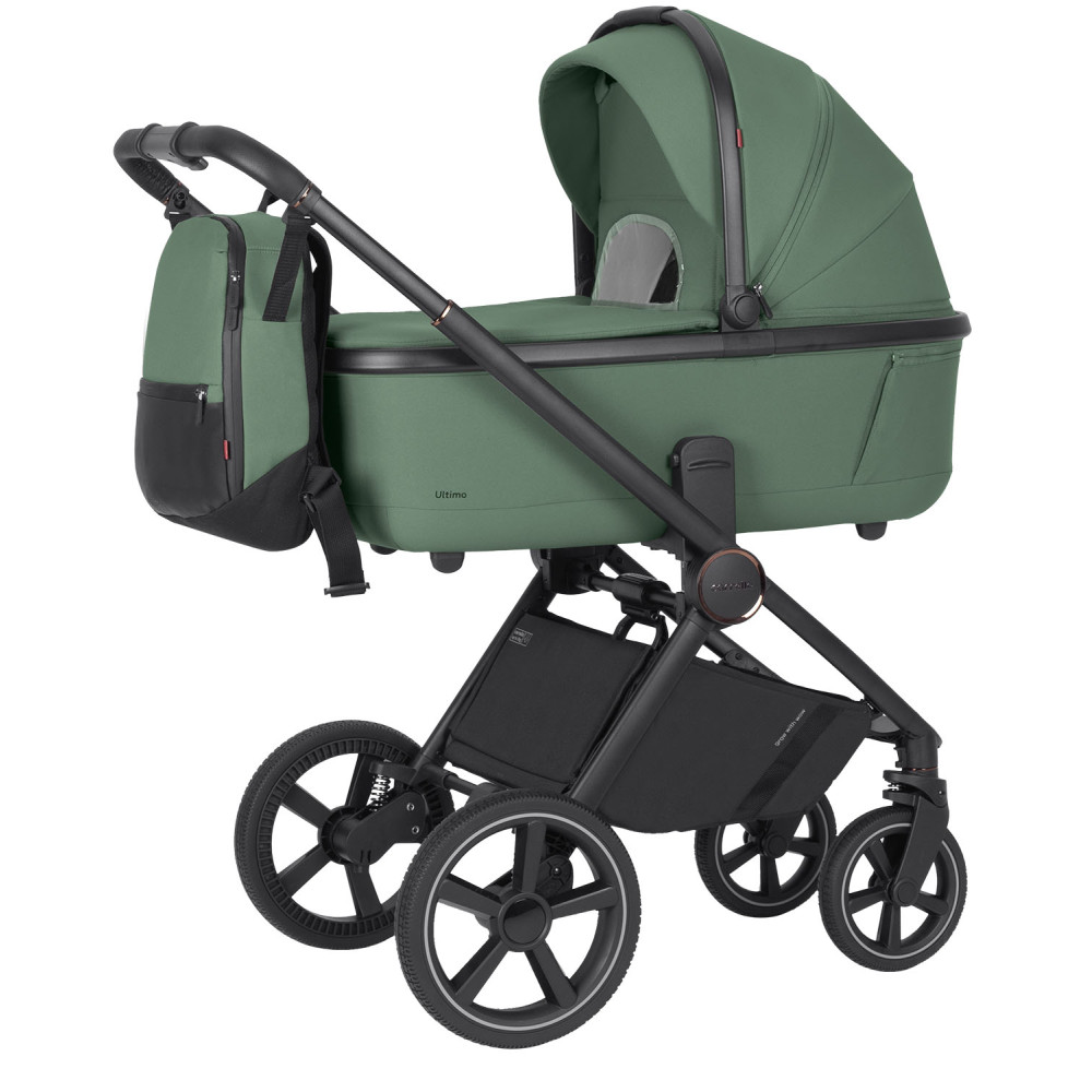 Carrello Ultimo CRL-6528 - дитяча універсальна коляска 2в1, коляска з оновленою люлькою, регулювання висоти люльки та прогулянкового блоку, всесезонний візок • Fern Green Carrello Ultimo CRL-6528 - дитяча універсальна коляска 2в1, коляска з оновленою люлькою, регулювання висоти люльки та прогулянкового блоку, всесезонний візок • Fern Green