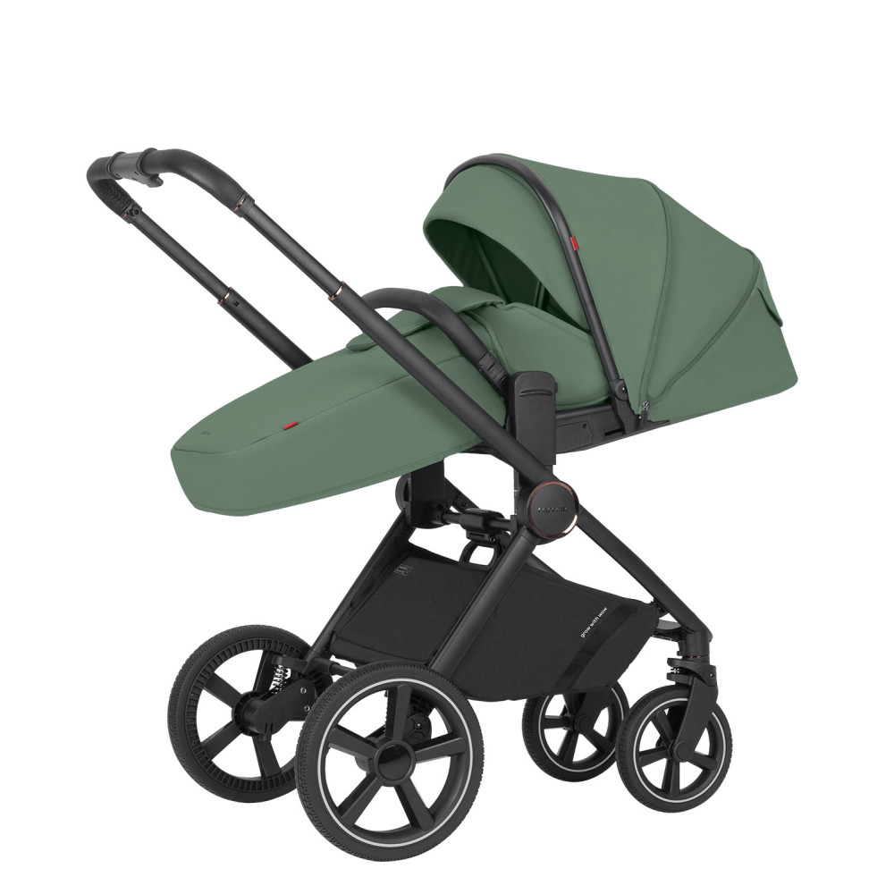 Carrello Ultimo CRL-6528 - дитяча універсальна коляска 2в1, коляска з оновленою люлькою, регулювання висоти люльки та прогулянкового блоку, всесезонний візок • Fern Green Carrello Ultimo CRL-6528 - дитяча універсальна коляска 2в1, коляска з оновленою люлькою, регулювання висоти люльки та прогулянкового блоку, всесезонний візок • Fern Green