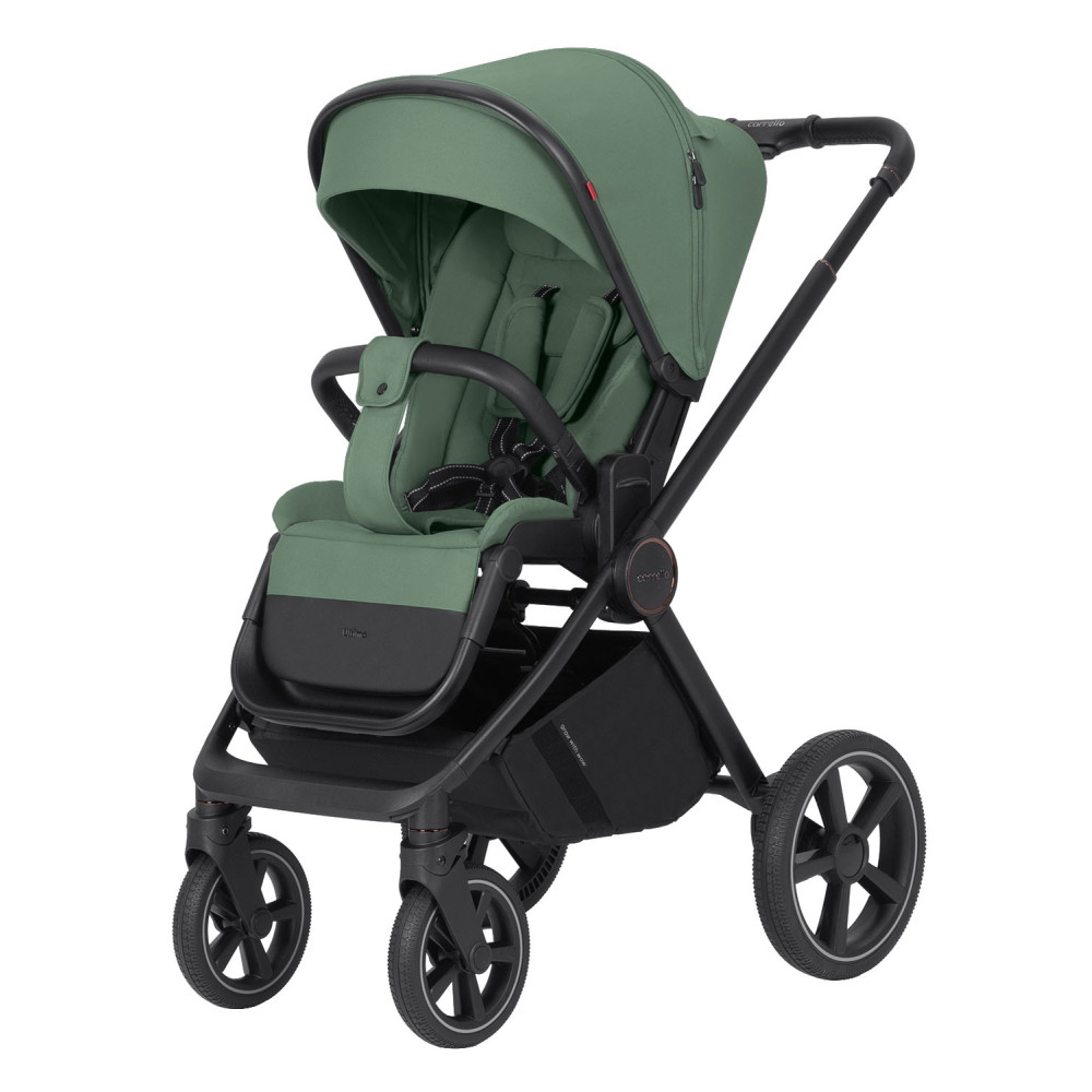 Carrello Ultimo CRL-6528 - дитяча універсальна коляска 2в1, коляска з оновленою люлькою, регулювання висоти люльки та прогулянкового блоку, всесезонний візок • Fern Green Carrello Ultimo CRL-6528 - дитяча універсальна коляска 2в1, коляска з оновленою люлькою, регулювання висоти люльки та прогулянкового блоку, всесезонний візок • Fern Green
