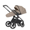 Carrello Ultimo CRL-6528 - дитяча універсальна коляска 2в1, коляска з оновленою люлькою, регулювання висоти люльки та прогулянкового блоку, всесезонний візок • Pearl Beige