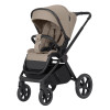 Carrello Ultimo CRL-6528 - дитяча універсальна коляска 2в1, коляска з оновленою люлькою, регулювання висоти люльки та прогулянкового блоку, всесезонний візок • Pearl Beige