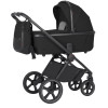 Carrello Ultimo CRL-6528 - детская универсальная коляска 3в1, коляска с обновлённой люлькой, регулировка высоты люльки и прогулочного блока, всесезонная коляска, с автокреслом для новорожденного Carrello Nova (0 - 15 месяцев / 40 - 87 см) • Sable Black