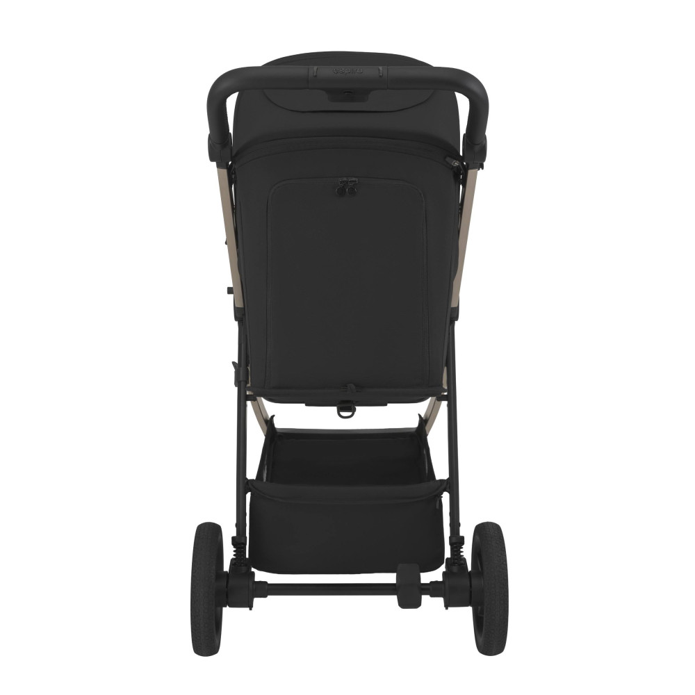 Espiro Pearl - прогулянкова коляска з великими колесами, всесезонний візок, ручка регулюється по висоті, просторе сидіння, зручне складання однією рукою  • 04 Emerald Pearl