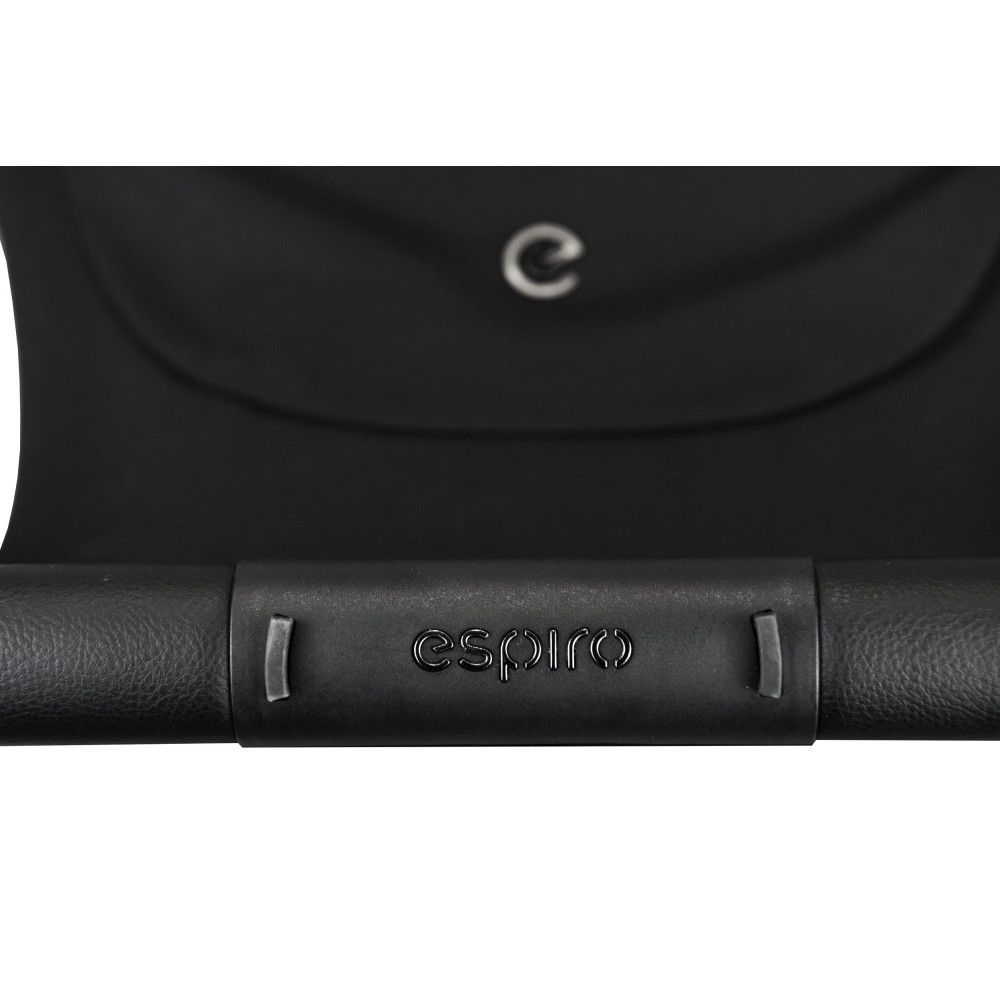 Espiro Pearl - прогулянкова коляска з великими колесами, всесезонний візок, ручка регулюється по висоті, просторе сидіння, зручне складання однією рукою • 10 Black Pearl Espiro Pearl - прогулянкова коляска з великими колесами, всесезонний візок, ручка регулюється по висоті, просторе сидіння, зручне складання однією рукою • 10 Black Pearl