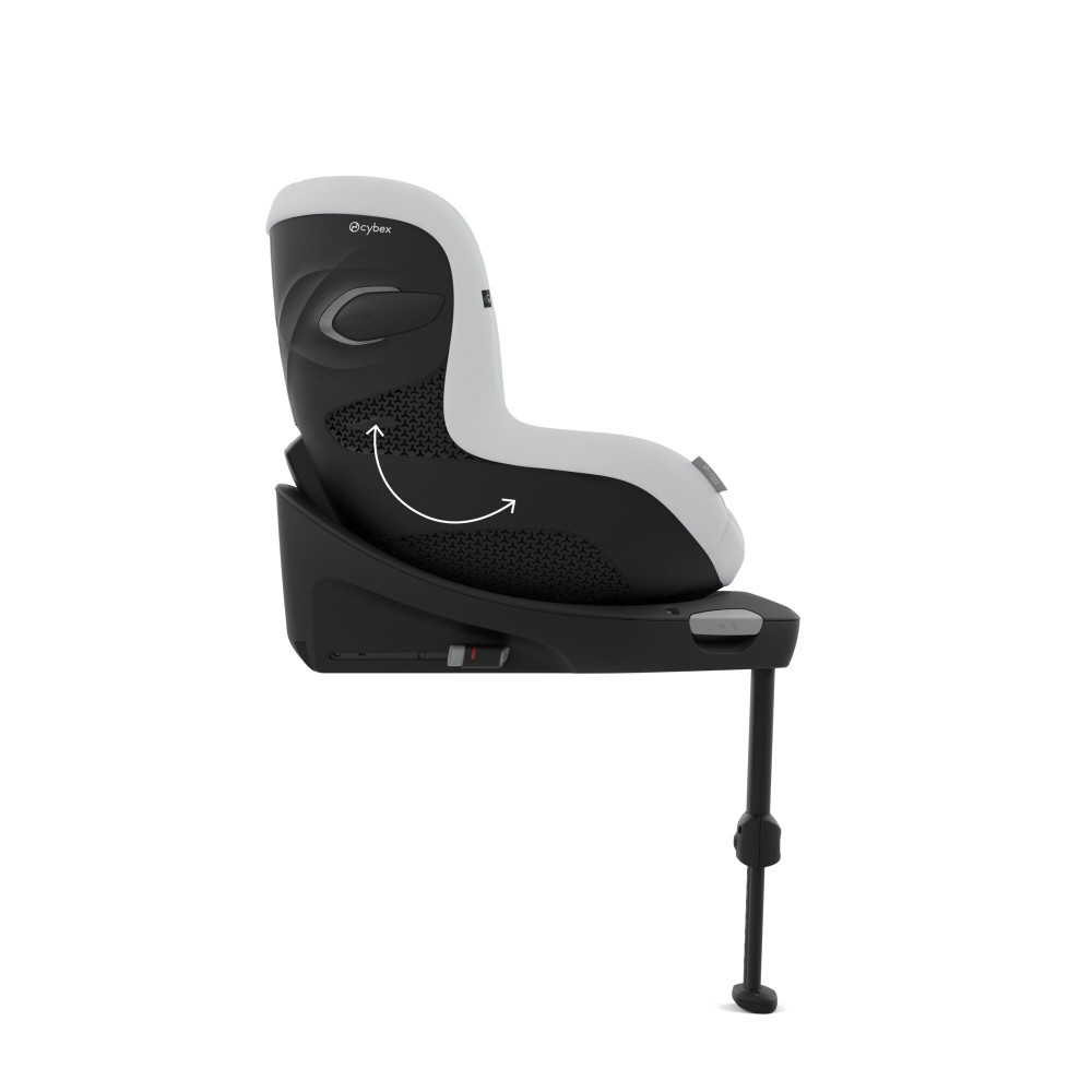 Cybex Sirona Gi i-Size - поворотное детское автокресло, крепление ISOFIX (от 3 месяцев до 4 лет / 61 - 105 см) • Fog Grey Comfort