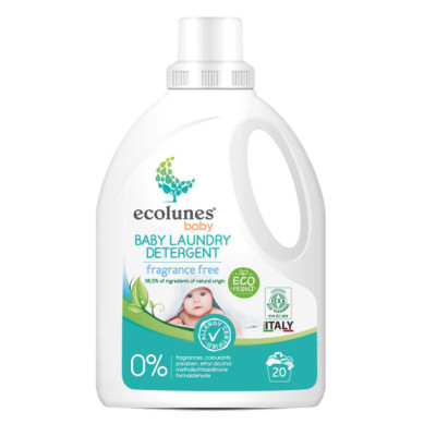 Органическое средство для стирки детских вещей ECOLUNES Без запаха, 1 л (E0223)