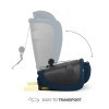Kinderkraft FIX2GO i-Size - автокресло для детей (от 15 месяцев до 12 лет / 76 - 150 см), электронный датчик крепления SAFERIDE SENSOR, высококачественные материалы с технологией AIR FLOW, функция сна • Navy (KCFI2GO0NAV0000)