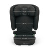 Kinderkraft Unity 2 i-Size - автокрісло для дітей (від 3.5 до 12 років / 100 - 150 см), легке та компактне складання, ергономічні підлокітники, система вентиляції AIR FLOW, системи безпеки SPS+ та H-GUARD • Black (KCUNIT02BLK0000)