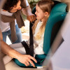Kinderkraft Unity 2 i-Size - автокрісло для дітей (від 3.5 до 12 років / 100 - 150 см), легке та компактне складання, ергономічні підлокітники, система вентиляції AIR FLOW, системи безпеки SPS+ та H-GUARD • Black (KCUNIT02BLK0000)