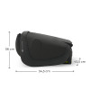 Kinderkraft Unity 2 i-Size - автокрісло для дітей (від 3.5 до 12 років / 100 - 150 см), легке та компактне складання, ергономічні підлокітники, система вентиляції AIR FLOW, системи безпеки SPS+ та H-GUARD • Black (KCUNIT02BLK0000)