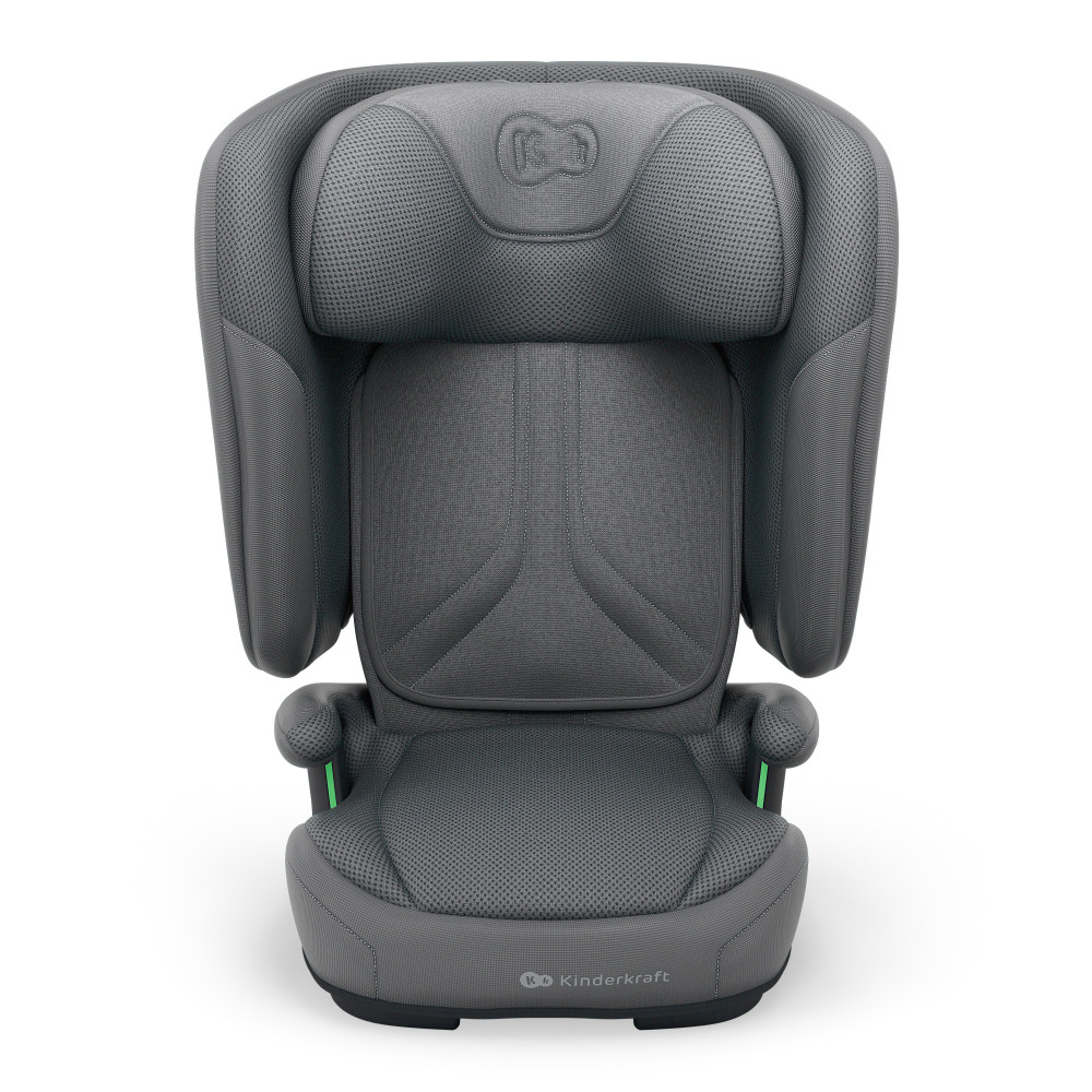 Kinderkraft Unity 2 i-Size - детское автокресло (от 3.5 до 12 лет / 100 - 150 см) • Grey (KCUNIT02GRY0000)
