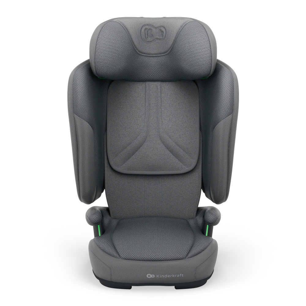 Kinderkraft Unity 2 i-Size - детское автокресло (от 3.5 до 12 лет / 100 - 150 см) • Grey (KCUNIT02GRY0000)