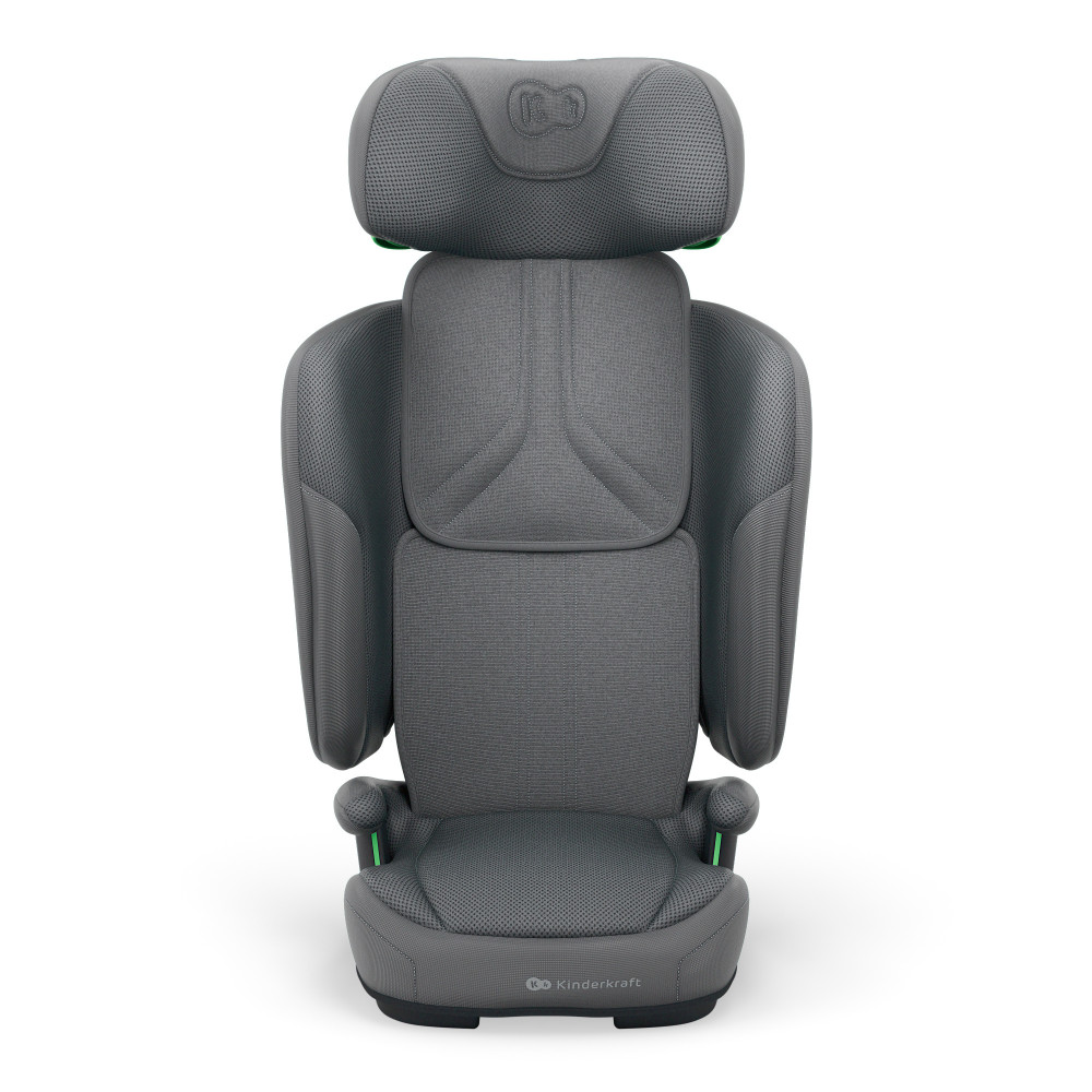 Kinderkraft Unity 2 i-Size - детское автокресло (от 3.5 до 12 лет / 100 - 150 см) • Grey (KCUNIT02GRY0000)