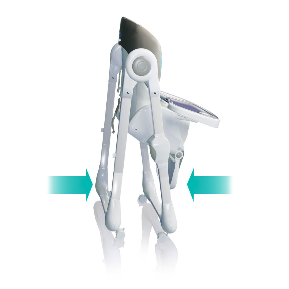 Bugs Mango - cтілець для годування, від народження до 3 років, 3 рівні нахилу спинки, легке та компактне складання • Forest Friends