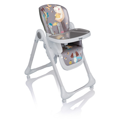 Bugs Mango - стульчик для кормления, от рождения до 3 лет, 3 уровня наклона спинки, лёгкая и компактная сборка • Forest Friends