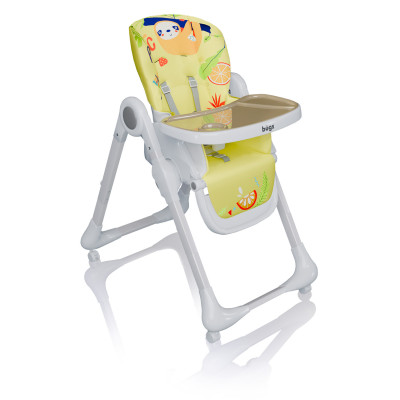Bugs Mango - стульчик для кормления, от рождения до 3 лет, 3 уровня наклона спинки, лёгкая и компактная сборка • Sunny Picnic