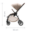 Britax Romer Rio - всесезонна прогулянкова коляска, легка рама, безкамерні шини • Teak