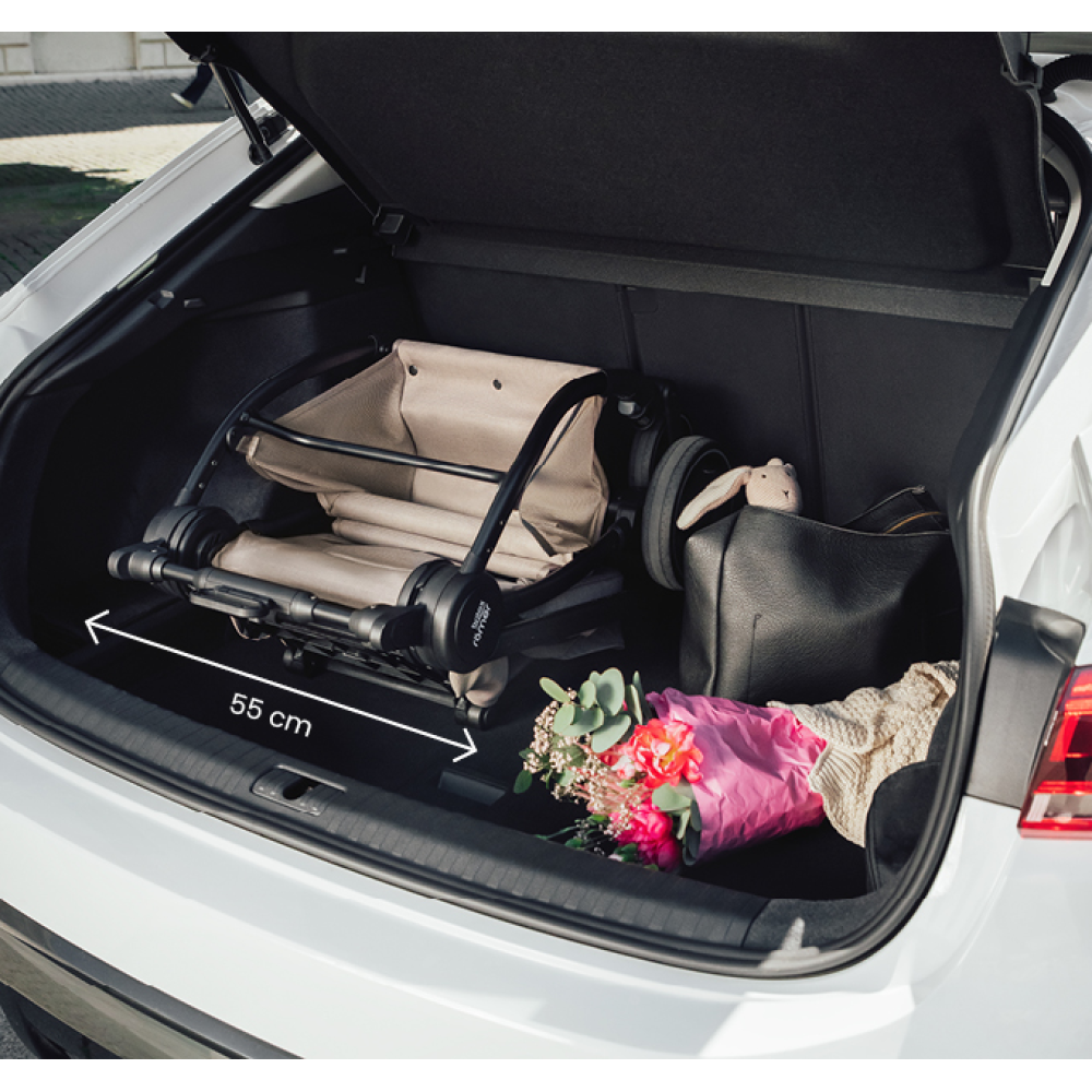 Britax Romer Rio - всесезонна прогулянкова коляска, легка рама, безкамерні шини • Soft Taupe