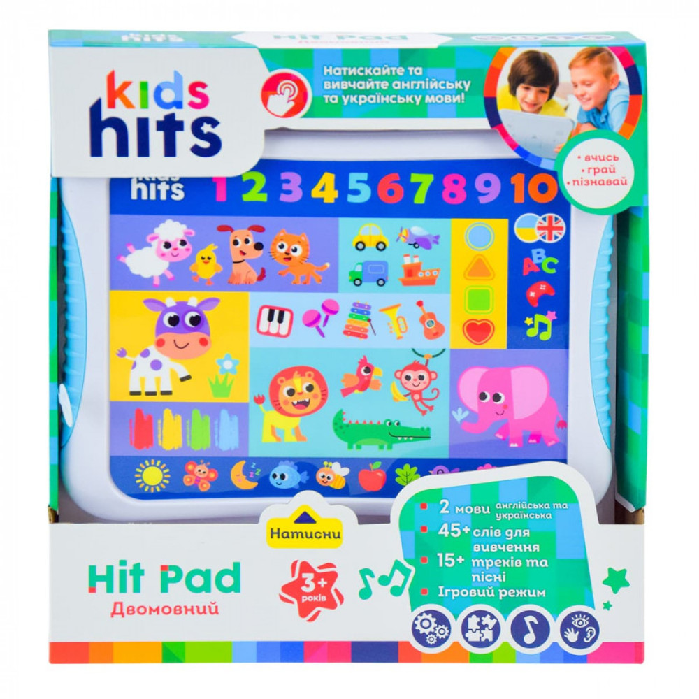 Інтерактивний планшет Kids Hits Hit Pad