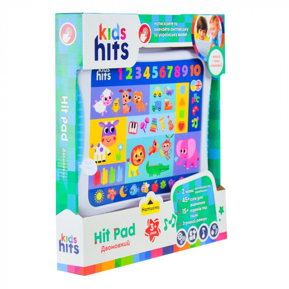 Інтерактивний планшет Kids Hits Hit Pad