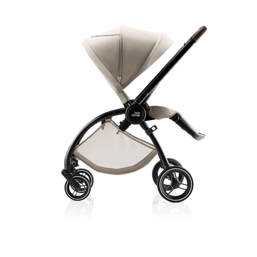Britax Romer Rio - всесезонна універсальна коляска 2в1, легка рама, безкамерні шини • Teak