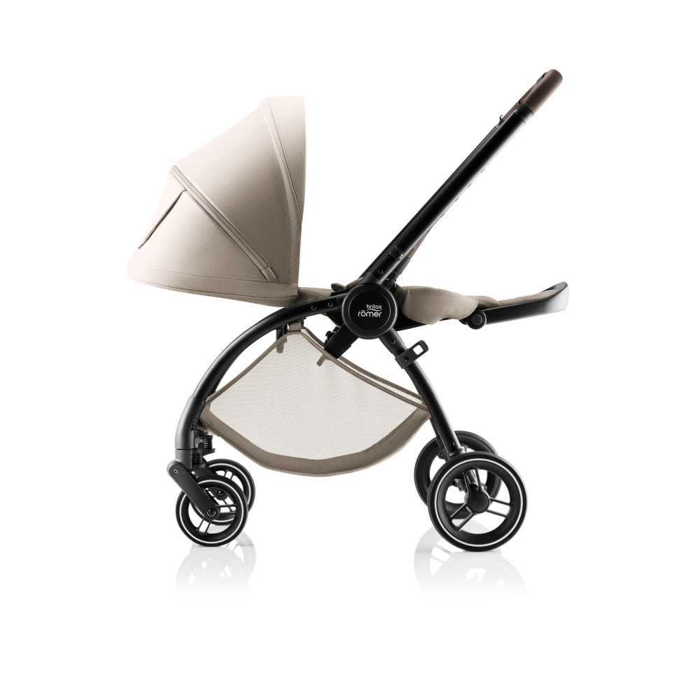 Britax Romer Rio - всесезонна універсальна коляска 2в1, легка рама, безкамерні шини • Teak