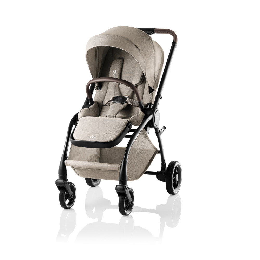 Britax Romer Rio - всесезонна універсальна коляска 2в1, легка рама, безкамерні шини • Teak