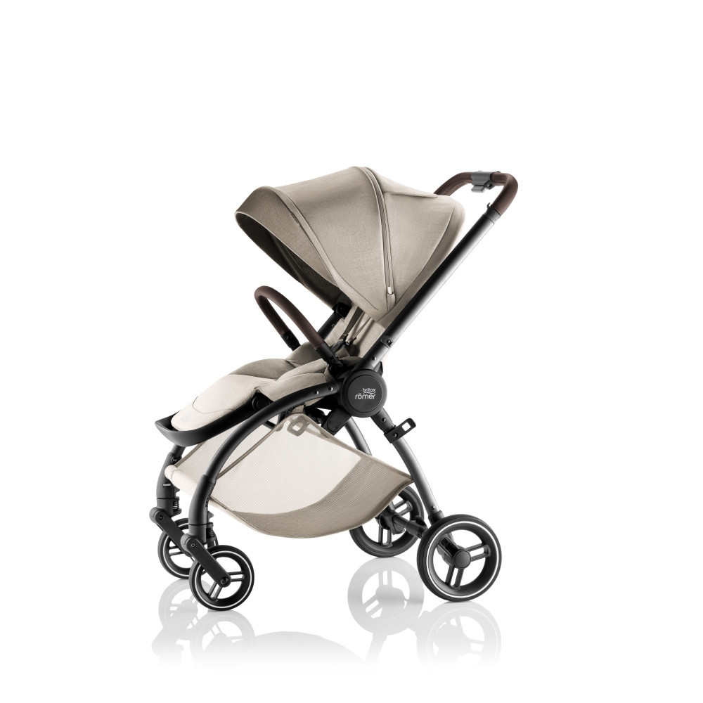 Britax Romer Rio - всесезонна універсальна коляска 2в1, легка рама, безкамерні шини • Teak