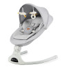 Kinderkraft Tulsy - электрический шезлонг-качалка 2 в 1 с пультом, таймером и Bluetooth • Gray (KBTULS00GRY0000)